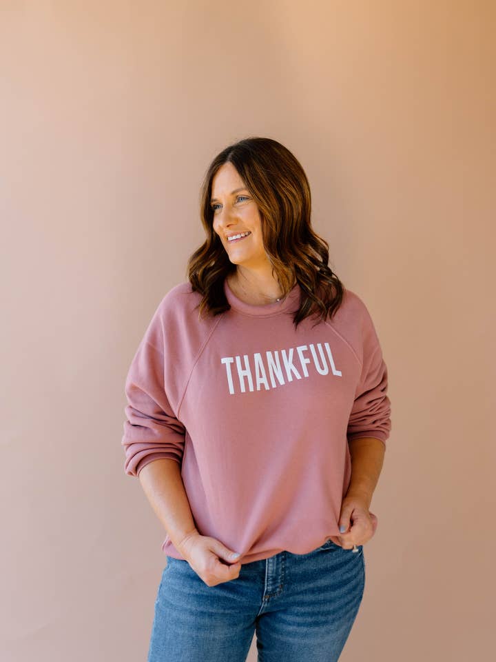 Thankful Pullover for wholesale by Set Apart Apparel