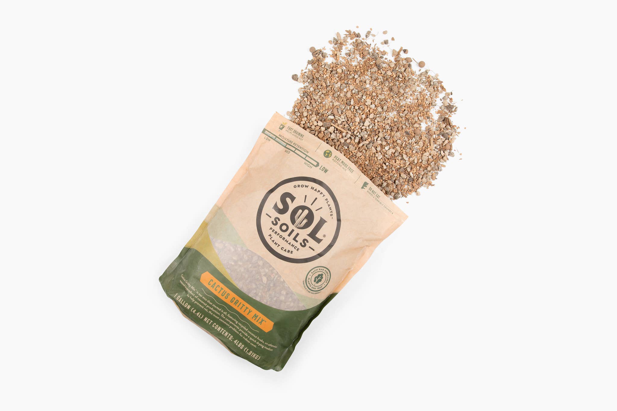 Sol Soils - Wholesale Planting/Potting Soil - Soil (1Gal) Cactus Gritty Mix1