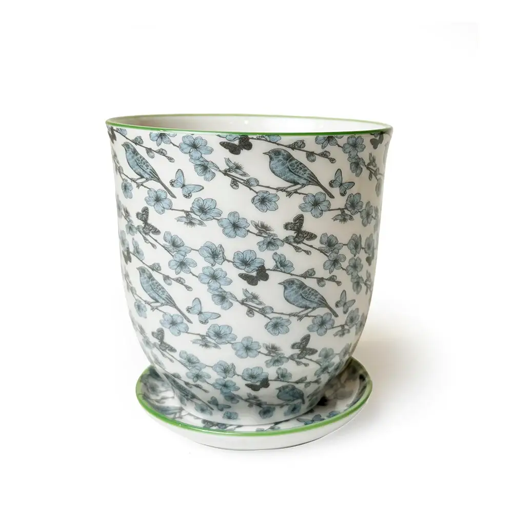 Chive UK - Vente Pot - Liberte 5 - Pot en porcelaine émaillée, motifs variés0