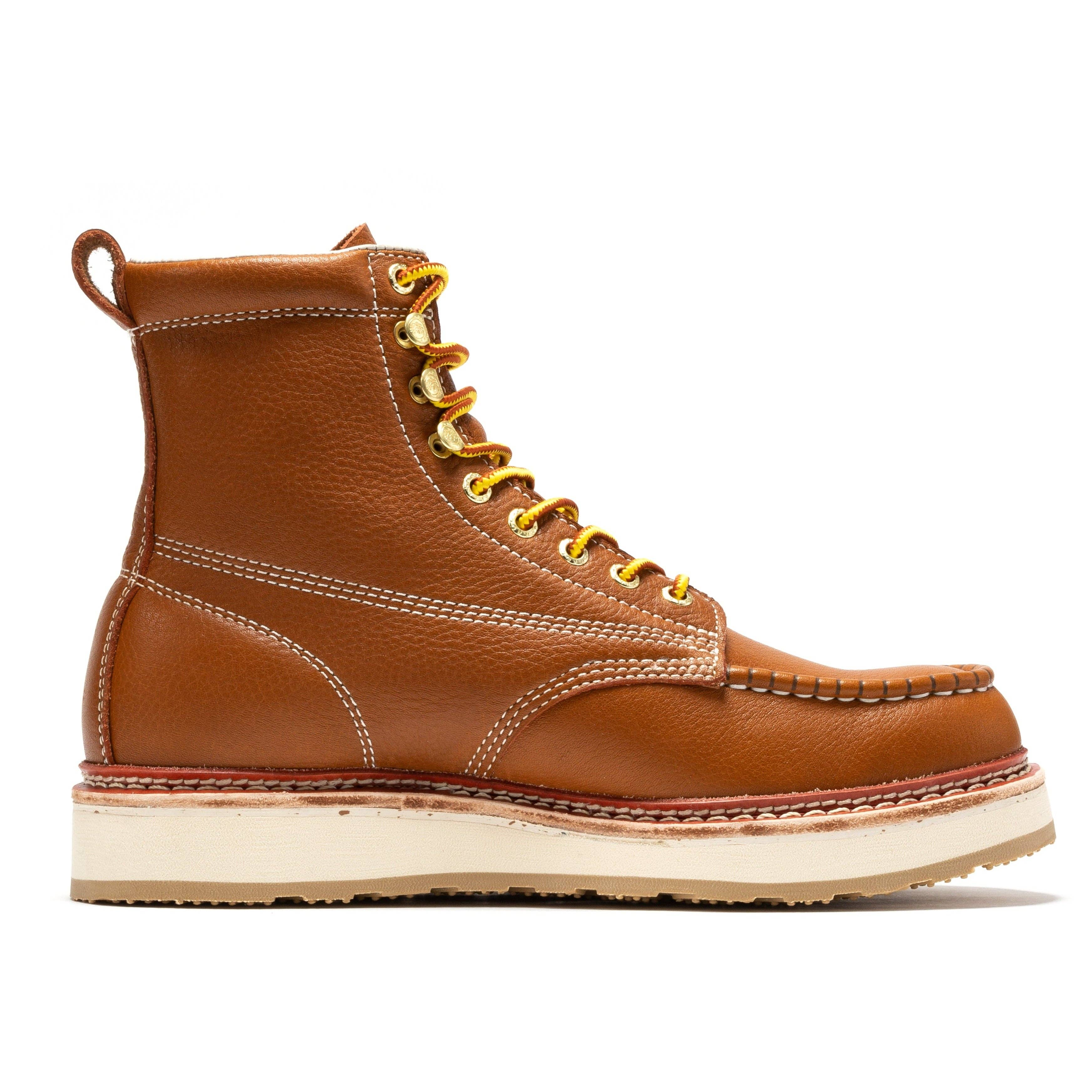 Rock Rooster Footwear - Vente Bottes – unisexe - Bottes de travail à bout souple à bout souple ROCKROOSTER Norwood pour hommes, 6 pouces, marron, SAP6111