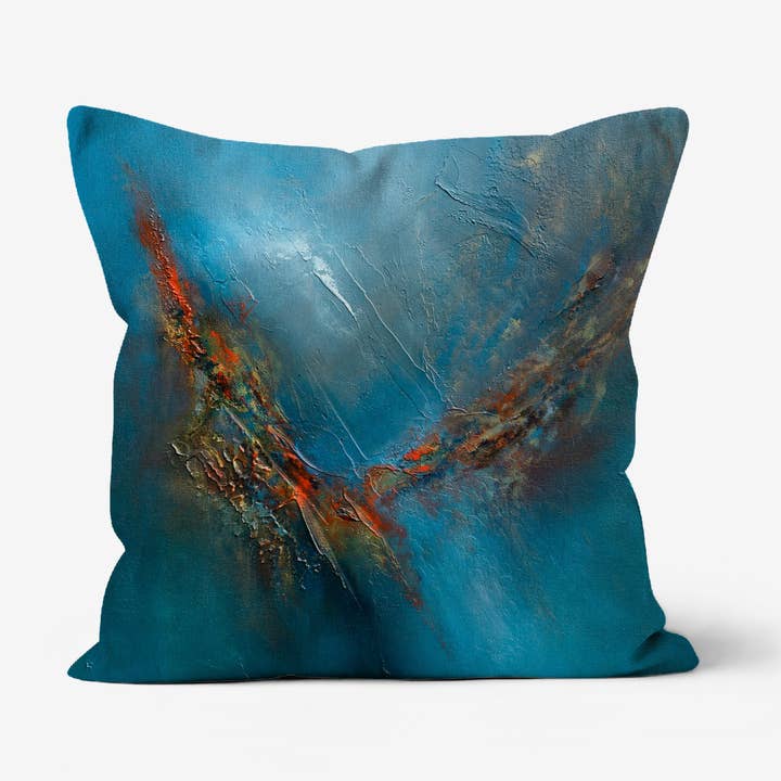 Aurora Cushion for wholesale by Lisa James Art