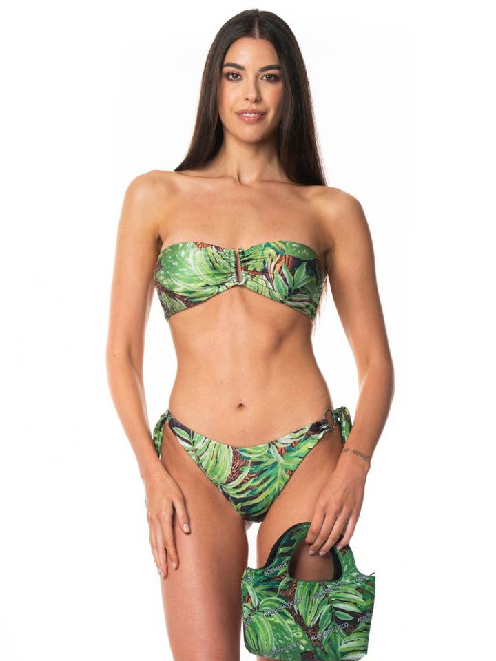 Bikini Estampado Hoja Cebra para venta al por mayor de ACQUADICOCCO