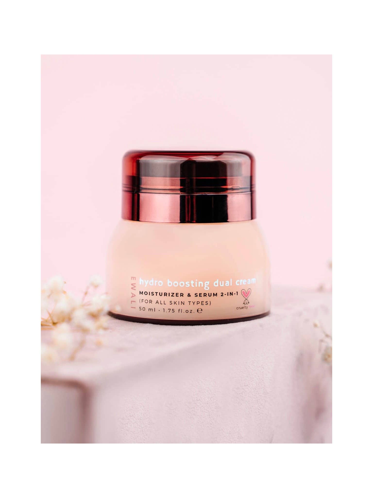 EwaliBeauty - Wholesale Facial Moisturizer - Hydro Boosting Dual Cream - 50ml / 1.75 fl.oz.2