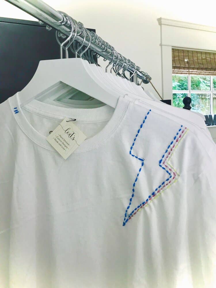 LexTs - Wholesale T-Shirt - Women's - Triple Stitch Lighting Bolt