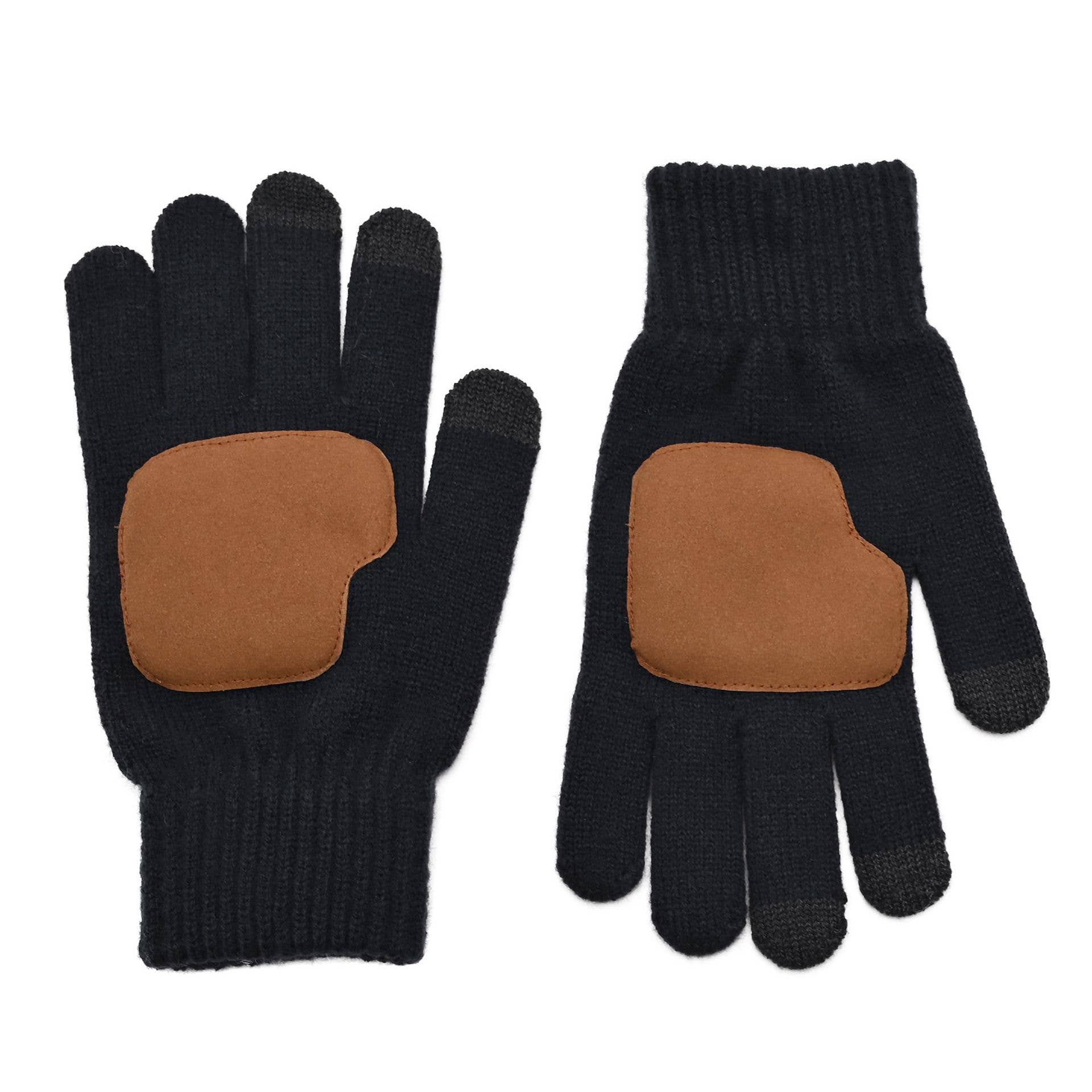 WIDDOP and Co. - Vendita all'ingrosso Calzini - Unisex - Set regalo cappello, guanti e sciarpa a strati Harvey Makin - Nero3