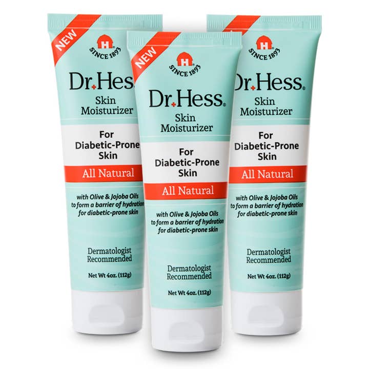 Dr. Hess Skin Moisturizer For Diabetic Prone Skin, 4 Oz - 3 Pack for wholesale by Dr. Hess