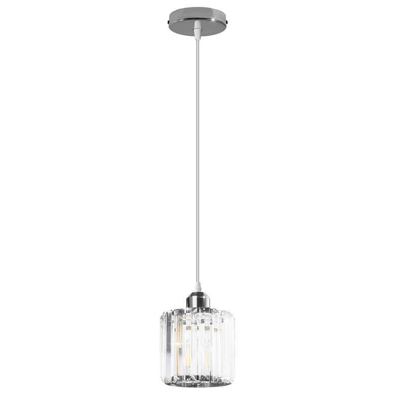 Ledsone – wholesale Chandelier/hanging light – Crystal Shade Round Mini Pendant Kitchen Island Light~46332