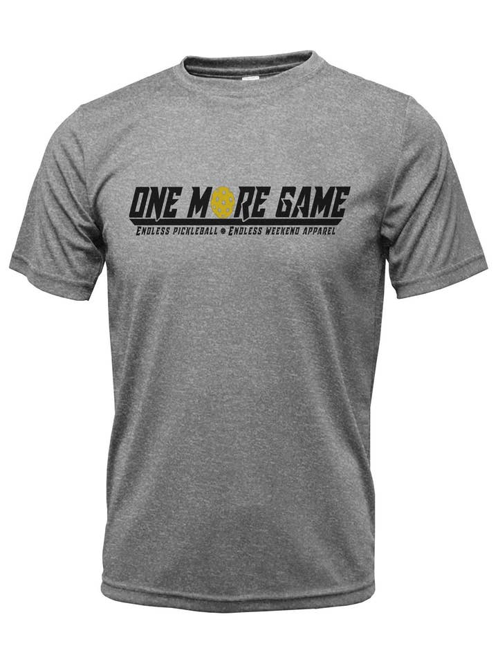 CAMISETA DE RENDIMIENTO DE PICKLEBALL ONE MORE GAME para venta al por mayor de Endless Weekend Apparel