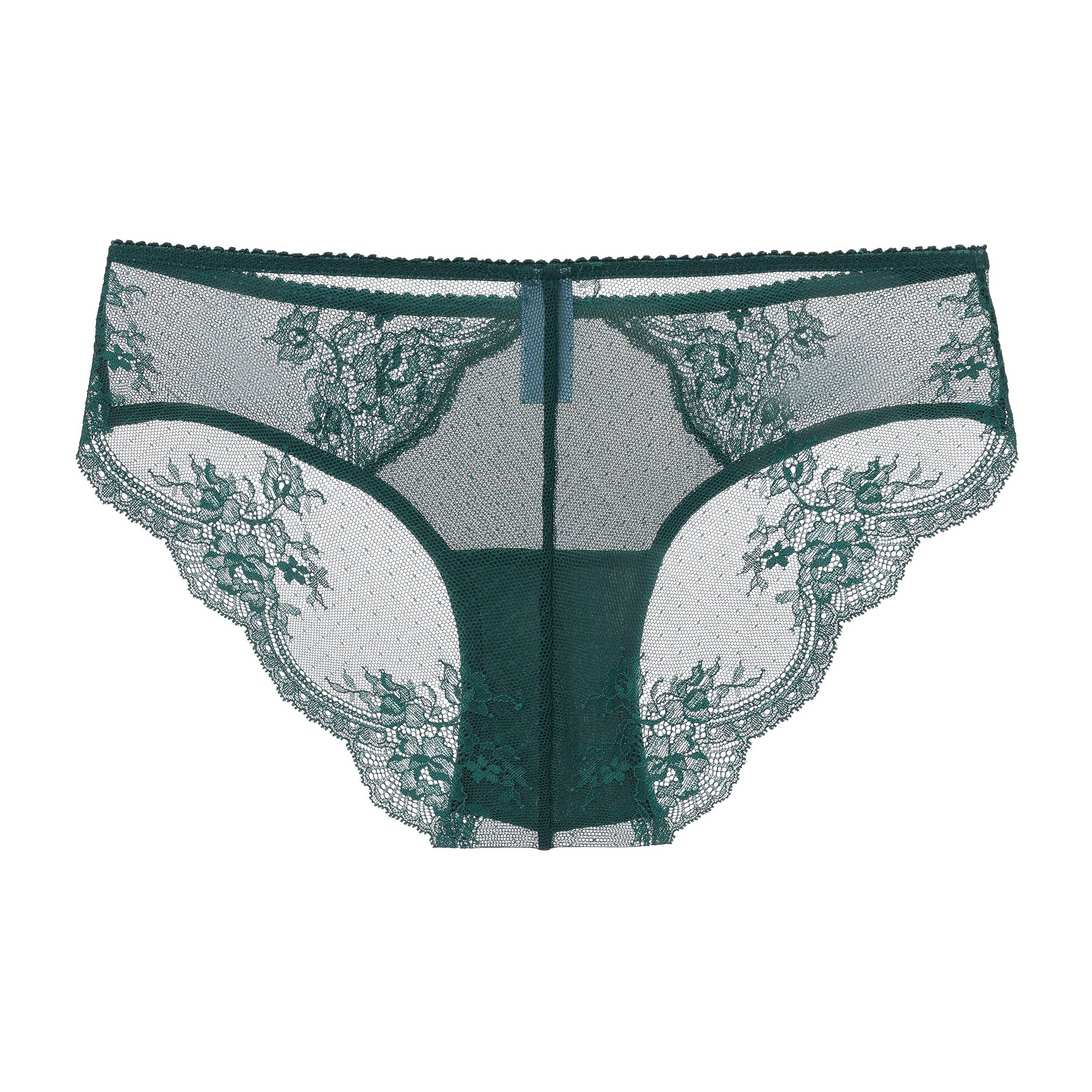 Amour d'Agnette - Wholesale Underwear - Women's - Kim Stretch Lace & Mesh Cheeky1