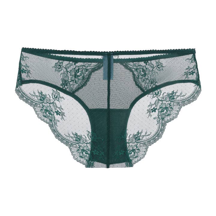 Amour d'Agnette - Wholesale Underwear - Women's - Kim Stretch Lace & Mesh Cheeky1