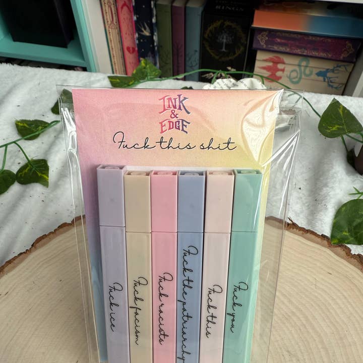 Fuck This Shit Highlighters for wholesale by Custom Sprayed Edges