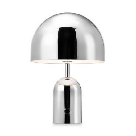 Bell Portable Silver LED Accent/Desk Lamp for wholesale by Tom Dixon