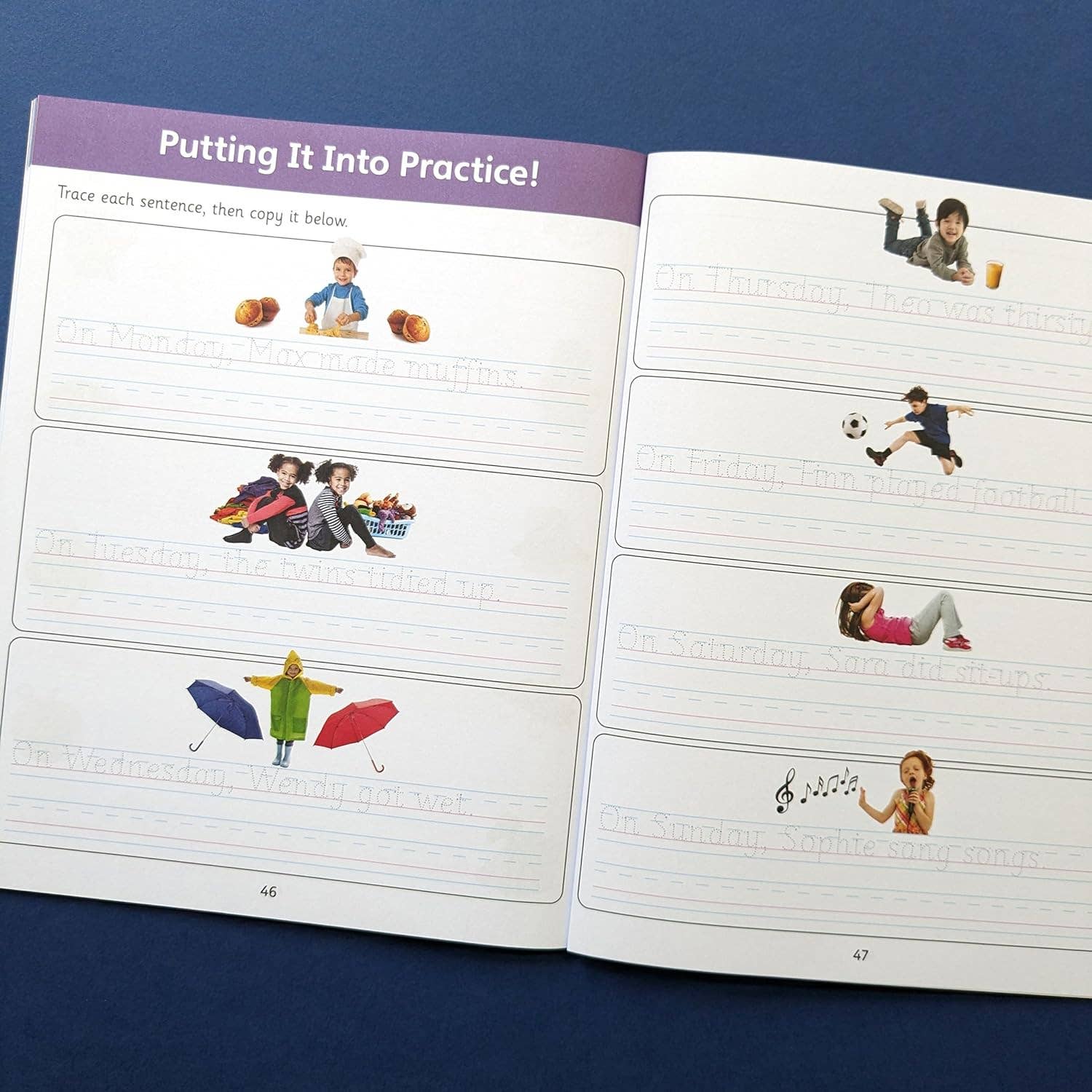 Robert Frederick Ltd - Venta al por mayor Libro para colorear y cuaderno de actividades - Niños y bebés - Cuaderno de ejercicios para controlar la pluma y escribir a mano para niños, primer año, de 5 a 6 años2