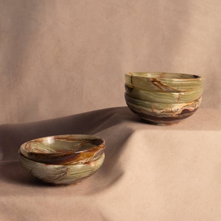 Bowl Onyx Multi -  Medium and other Purchase Wholesale onyx bowl. Free Returns & Net 60 Terms on Faire trending on Faire.