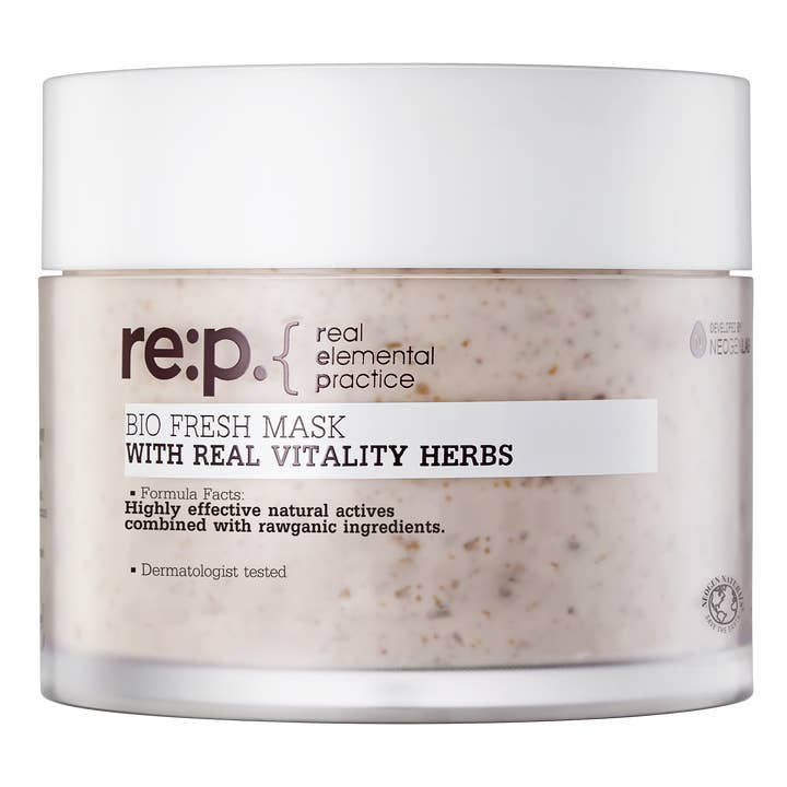 RE:P BIO FRESH MASK med REAL Vitality HERB (130 g) for engroshandel hos NEOGENLAB