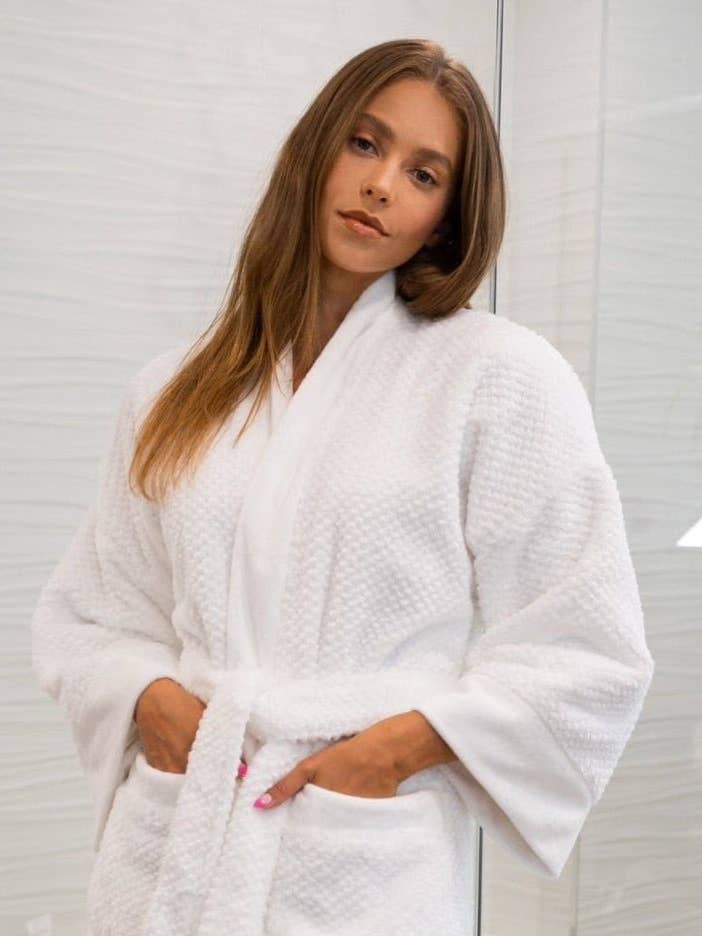 Keikico - Vente Peignoir – femme - Peignoir de spa long de luxe5