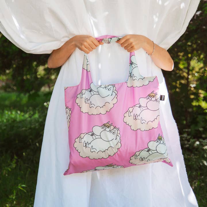 MOOMIN Cloud Recycled Bag for wholesale by LOQI LLC