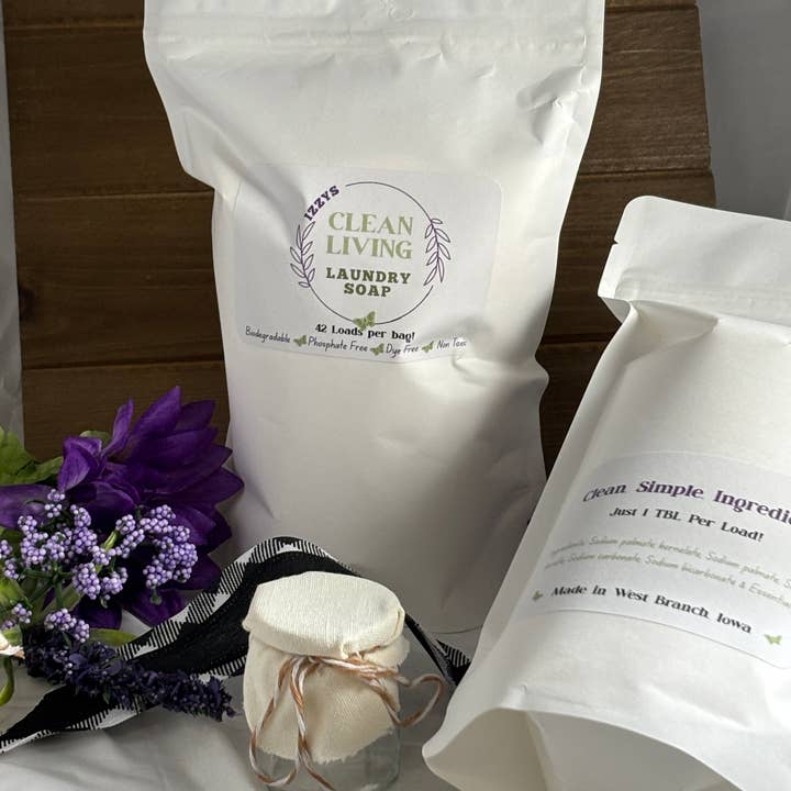 Izzys Clean Living - Wholesale Laundry Detergent Powder/Pods - Izzys Eco-Friendly Laundry Soap0