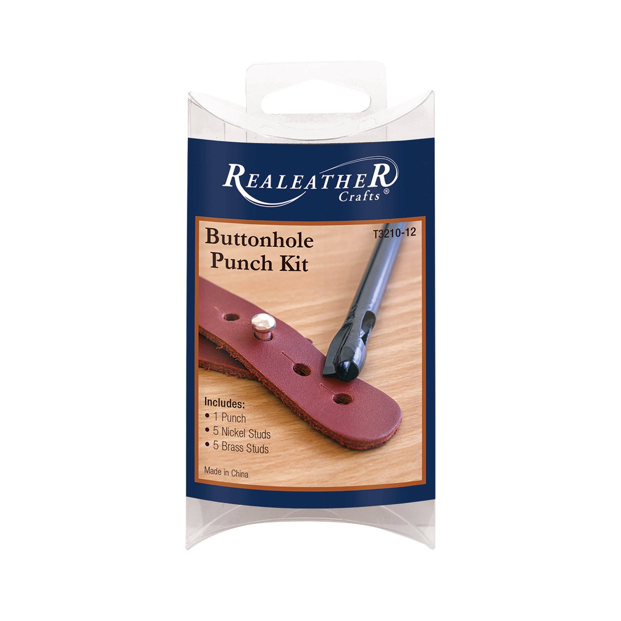 Realeather - Wholesale Craft Tool - Button Hole Punch Set