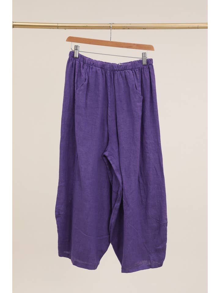 la maison des fibres naturelles - Wholesale Pants – Women's - linen pants 669057 100% LINEN43