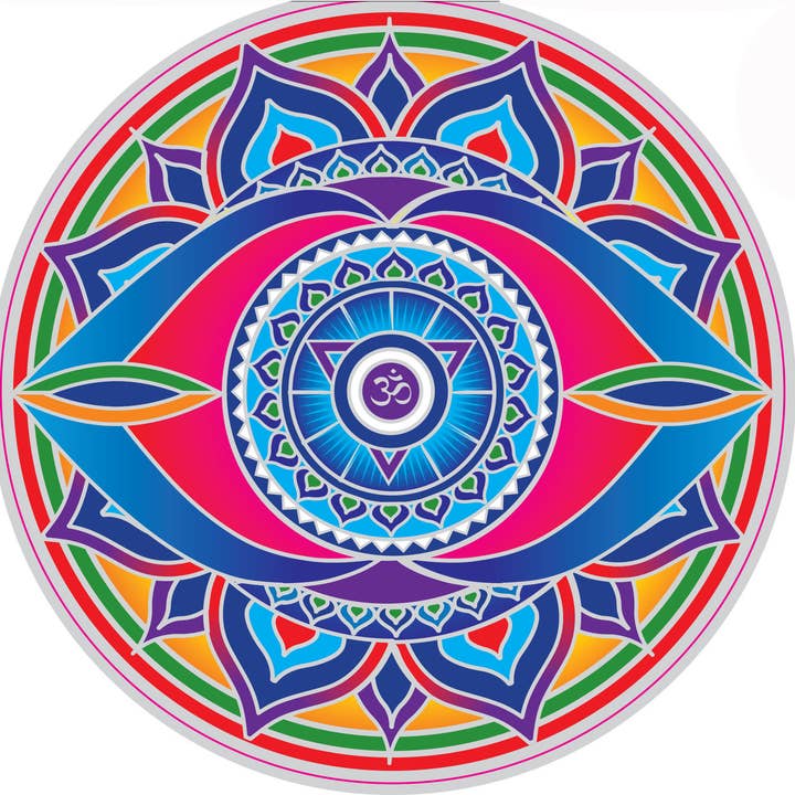 Chakra du troisième œil Sunseal pour la vente par Illumination Mandalas