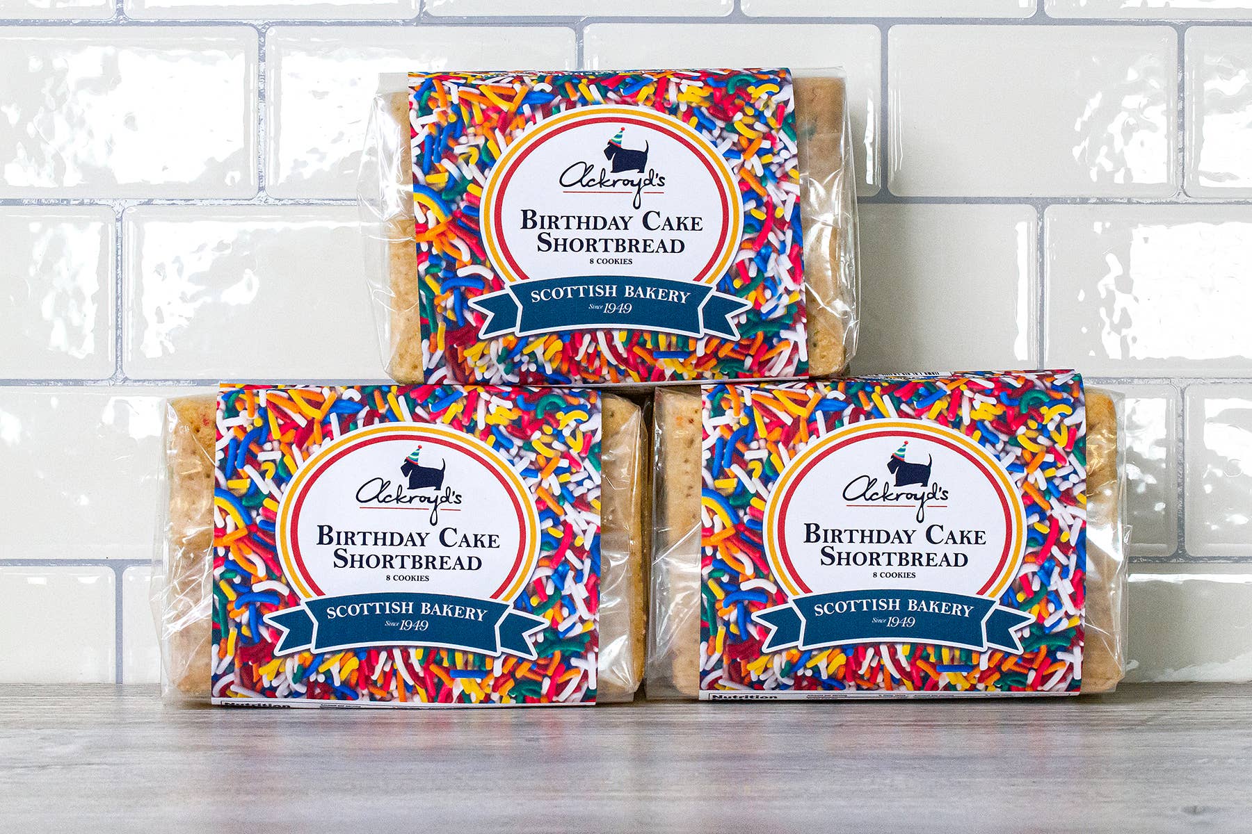 Ackroyd's Scottish Bakery - Vente Biscuits - Gâteau d'anniversaire Biscuits sablés2