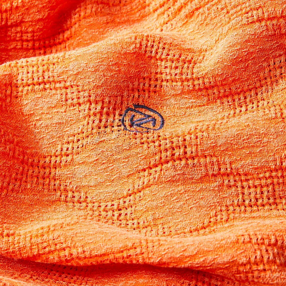 AV08 PARIS - Wholesale Scarf - Men's - MOJAVE MEN'S SCARF — FADED ORANGE IN ORGANIC COTTON3