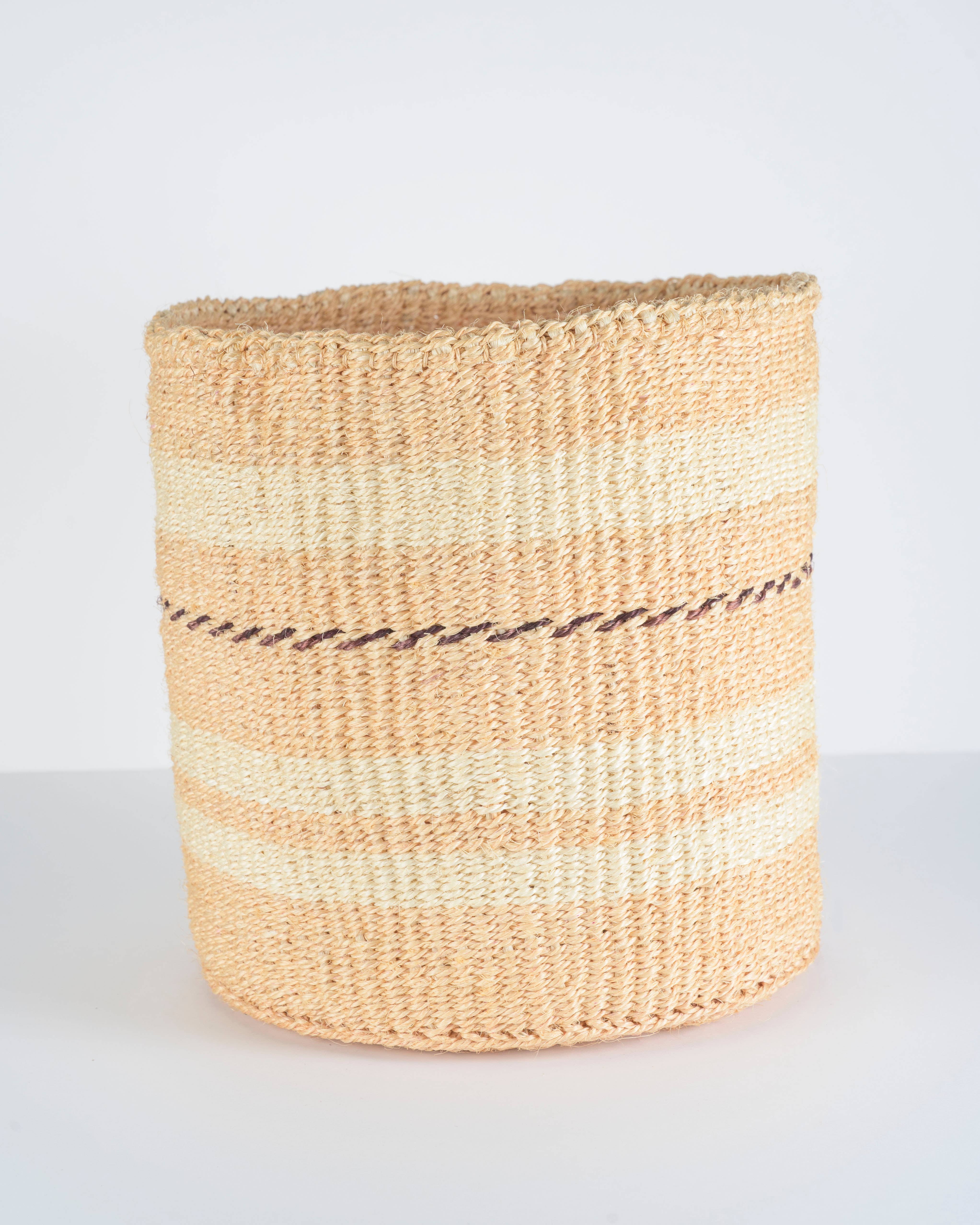 Crafts by Solid - Wholesale Basket - Handwoven Sisal Baskets - Natural Hues - XXS - XXL41