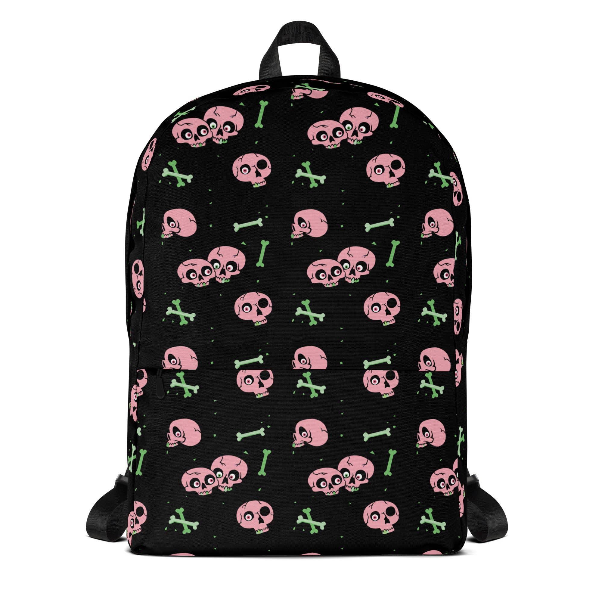 Plenilune - Wholesale Backpack – Women's - Pink Skulls Backpack0