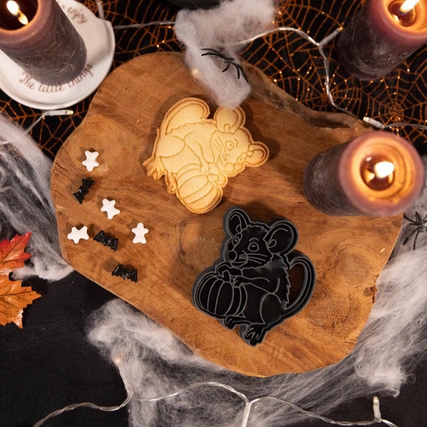 Uniberry 3D - Wholesale Cookie Cutter - Rat - Halloween cookie cutter2
