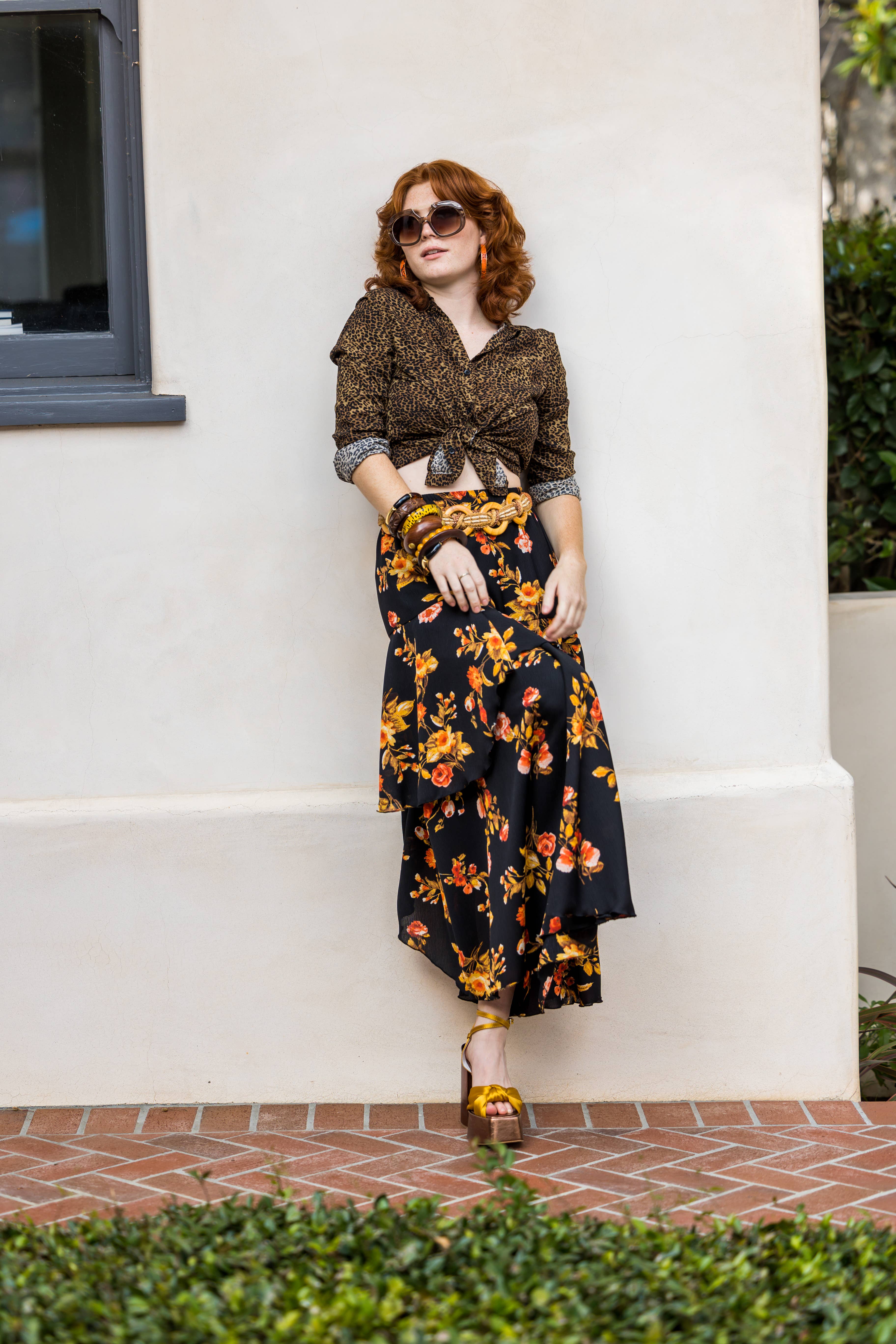 Jennafer Grace - Wholesale Skirt - Women's - Amber Fleur Seraphim Skirt4