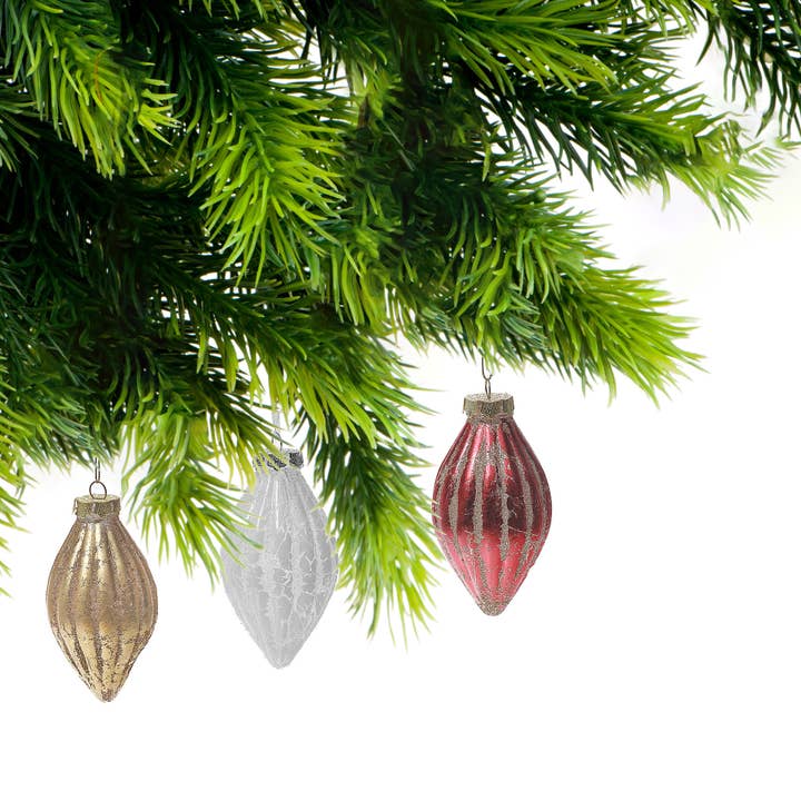 Multi Pinecone Ornament 9/Display Asstd for wholesale on Faire1