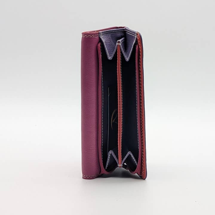 Alta Quero - Wholesale Wallet - Women's - Genuine Ladies Leather Wallet RFID – Pink and Purple6