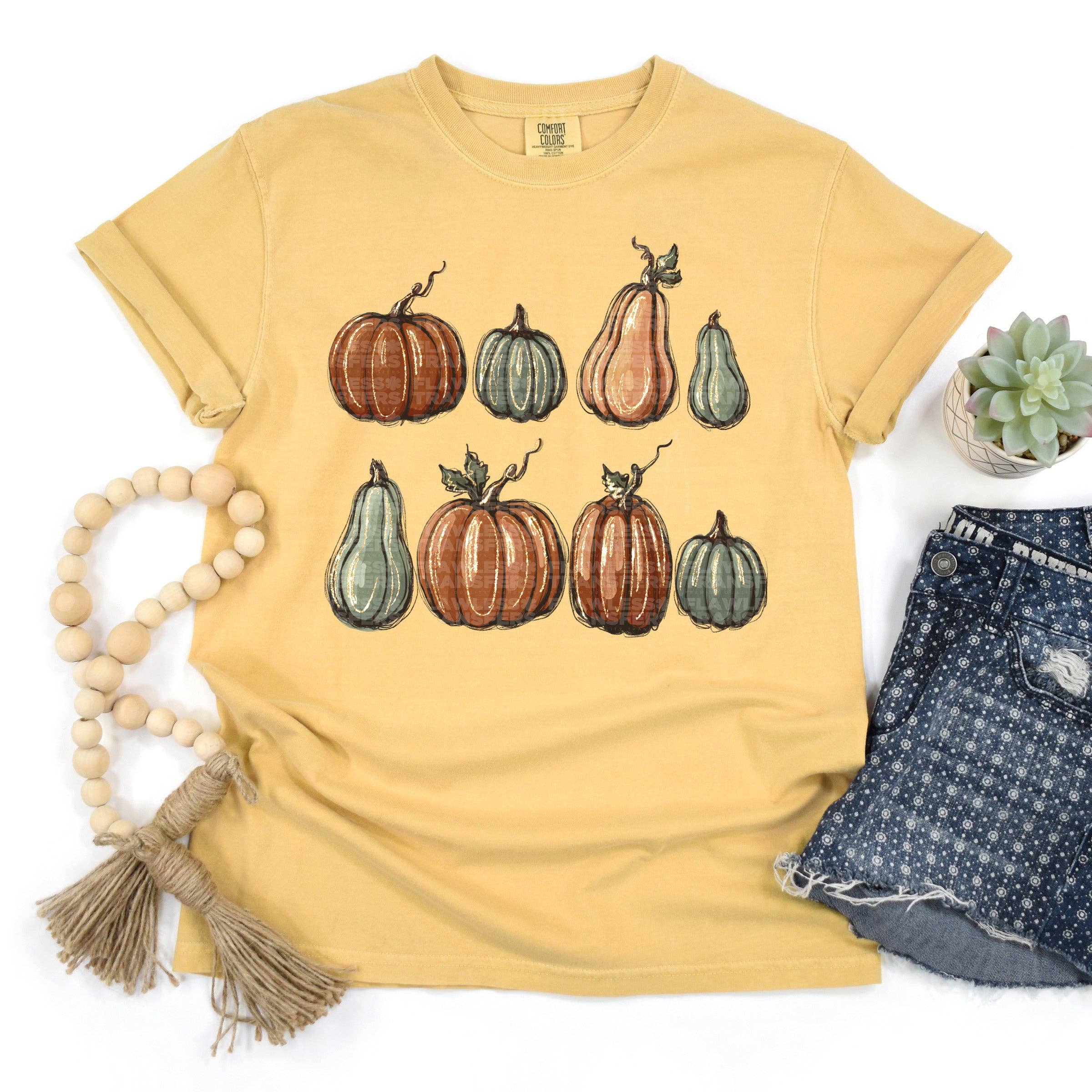 Flawless Transfers - Wholesale Sublimation Transfer - Pumpkins And Gourds #0026 DTF Transfer0