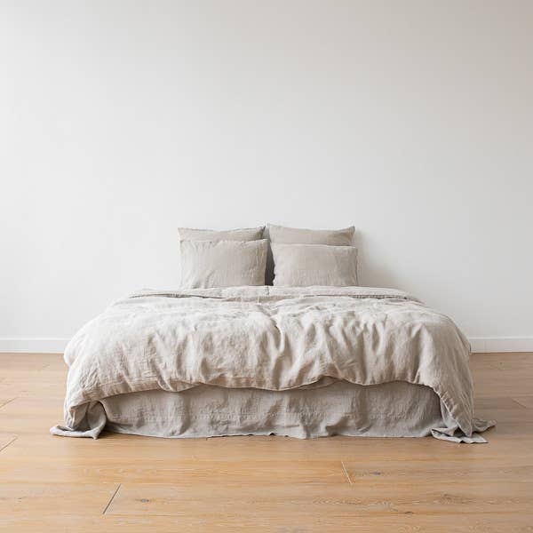 LinenMe - Wholesale Duvet Cover - Linen Duvet Natural Stone Washed, European flax Certified