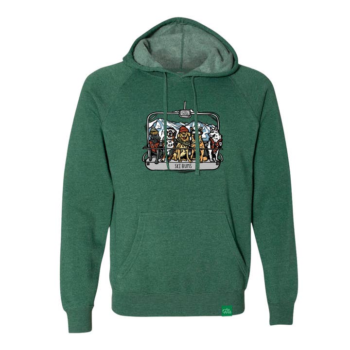 Ski Bums Hoodie for wholesale by Wild Tribute