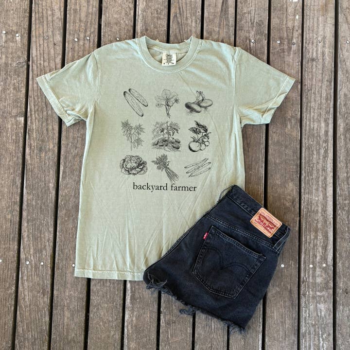Sage & Soil - Wholesale T-Shirt (Graphic) - Unisex - Backyard Farmer Homesteading Adult T-Shirt1