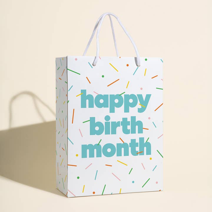 paper&stuff - Wholesale Gift bag - Happy Birth-month Gift Bag