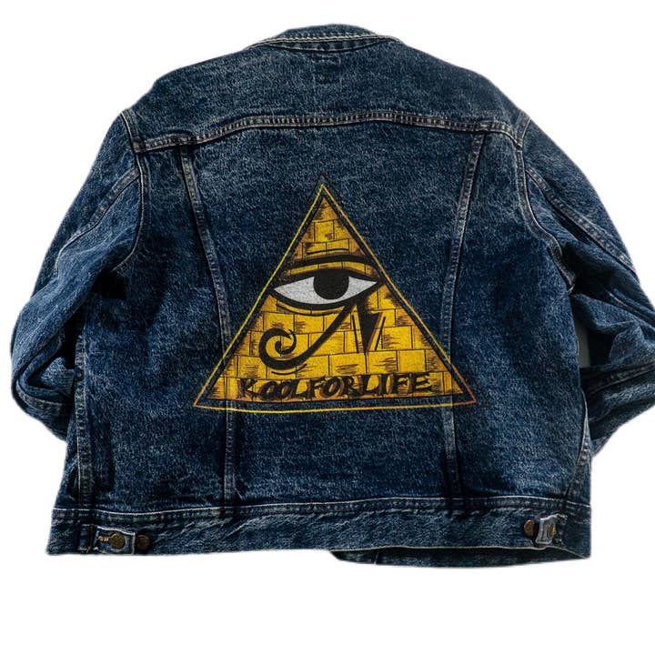 Koolforlife Pyramid jeansjack voor wholesale door Koolforlife Inc