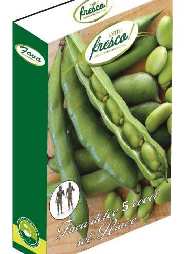 Fève Douce 5 Coques Sélection Riace pour la vente par Sementi & Barbatelle