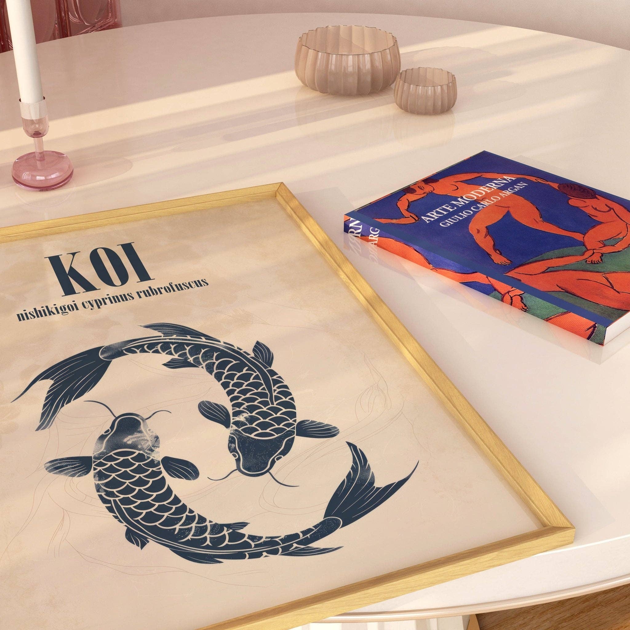Moonshine Prints – wholesale Art print – Koi Fish Print1