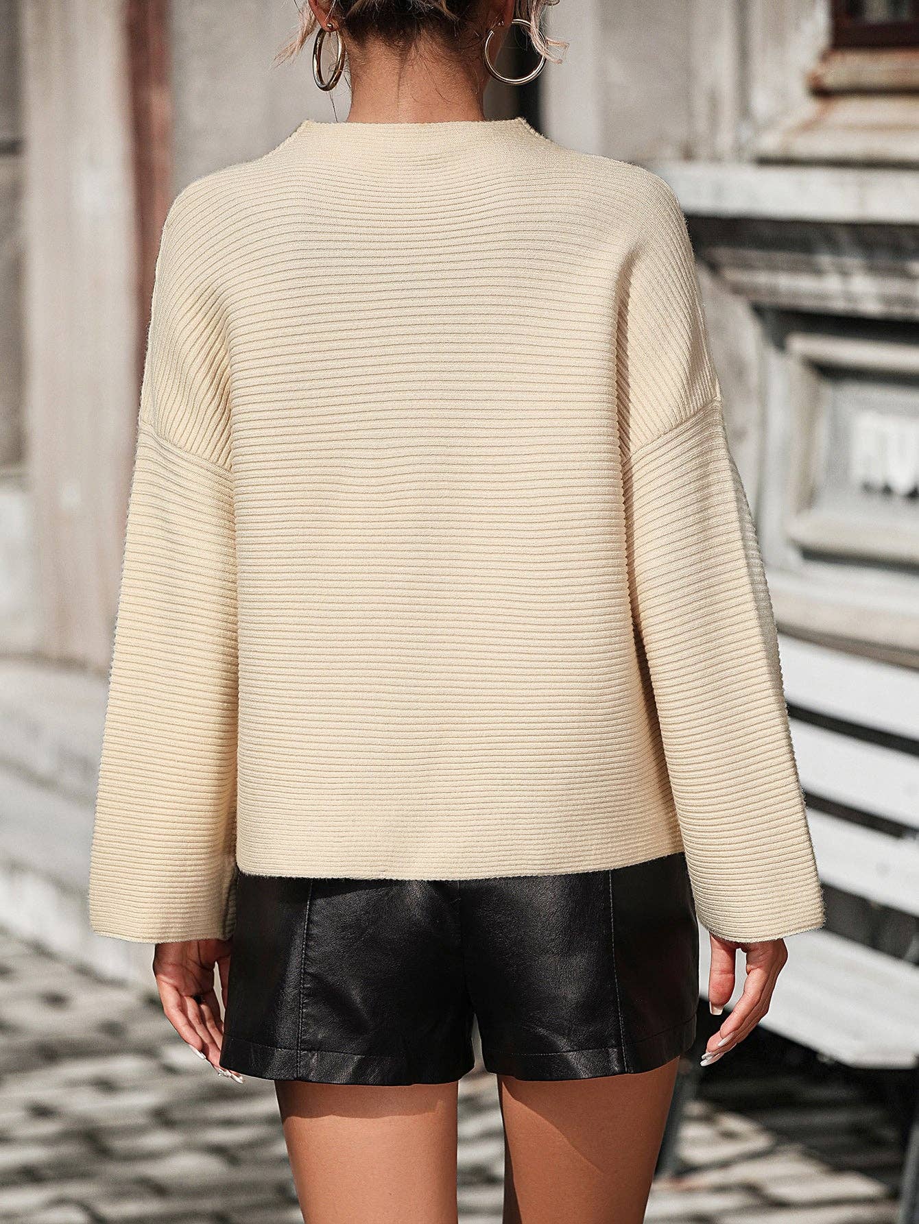 Sweetkama - Wholesale Pullover-trui - Dames - Daily Hollow Out sweater met lange mouwen voor dames E232131