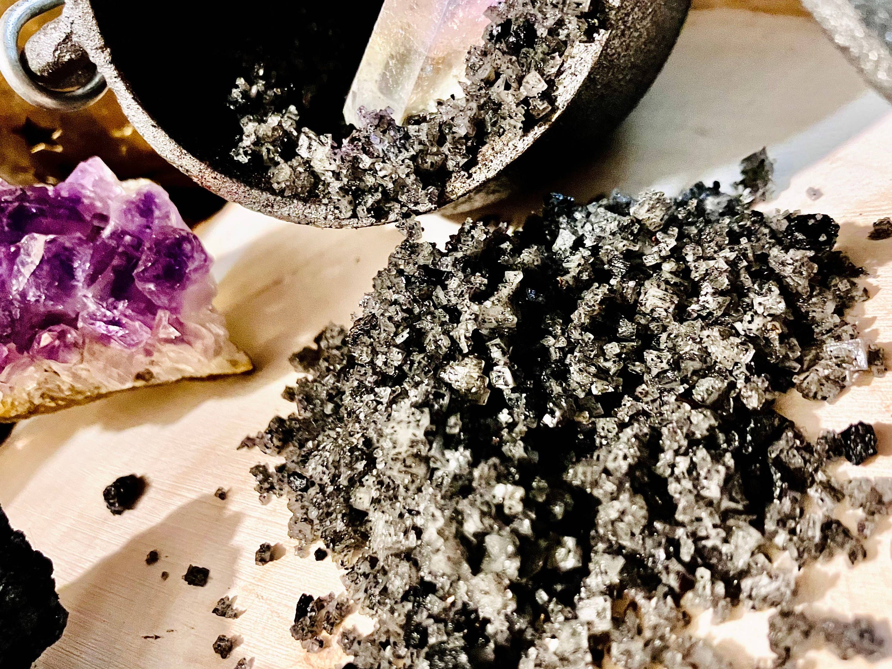 Desarwen - Wholesale Meditation Supplies - Witch Talisman Protection Black Salts3