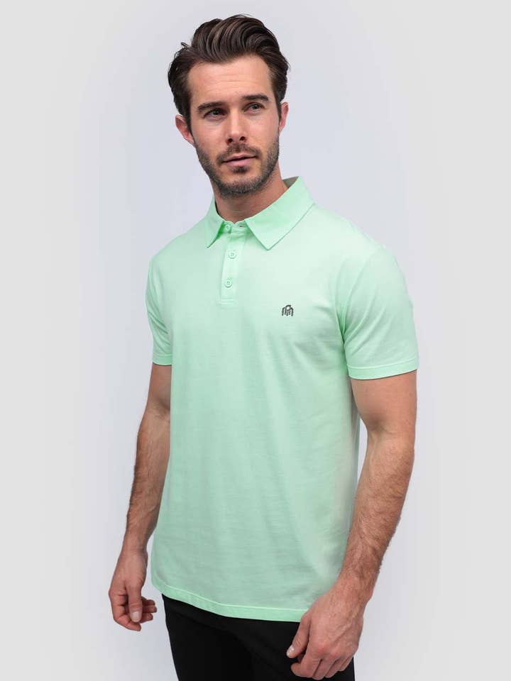 INTO THE AM - Wholesale Polo - Men's - Men's Short Sleeve Polo Shirt (Branded)59
