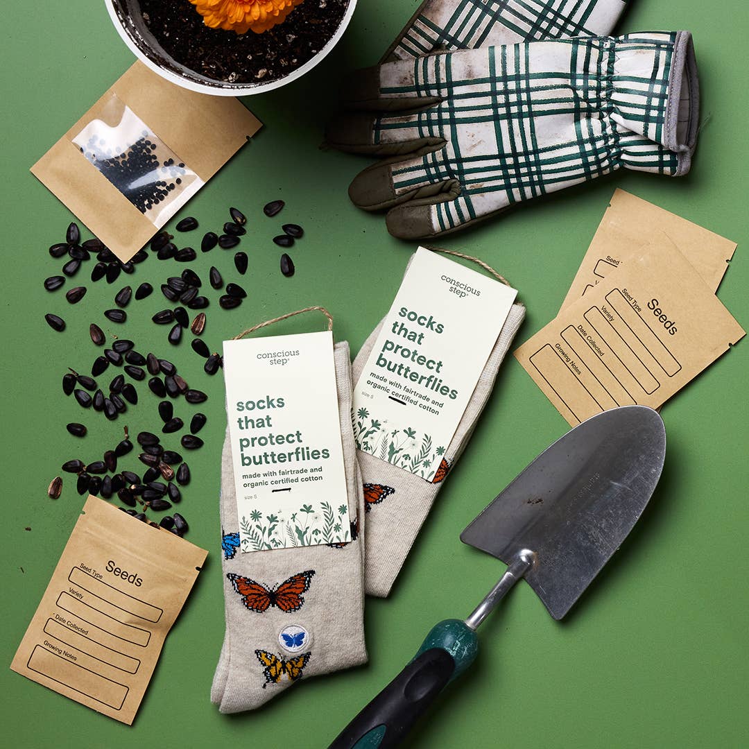 Conscious Step - Wholesale Socks - Unisex - Socks that Protect Butterflies5