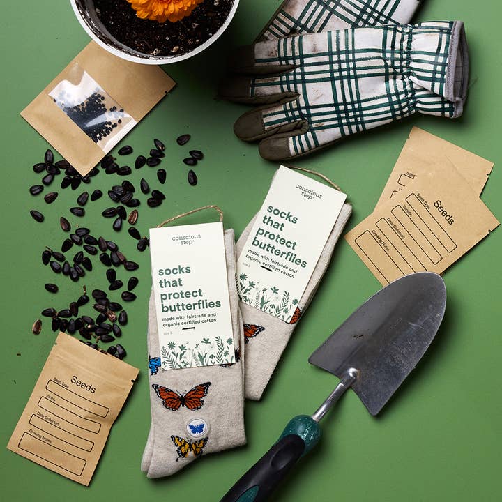 Conscious Step - Wholesale Socks - Unisex - Socks that Protect Butterflies5