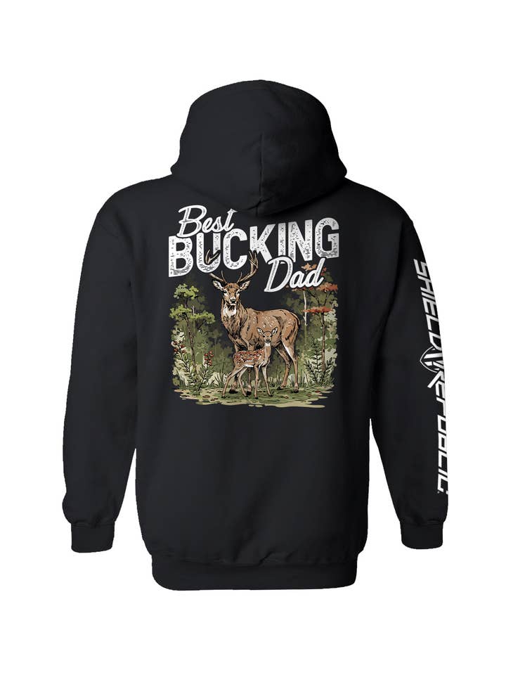 Shield Republic - Wholesale Screen Printed T-Shirt - Men's - Best Bucking Dad7