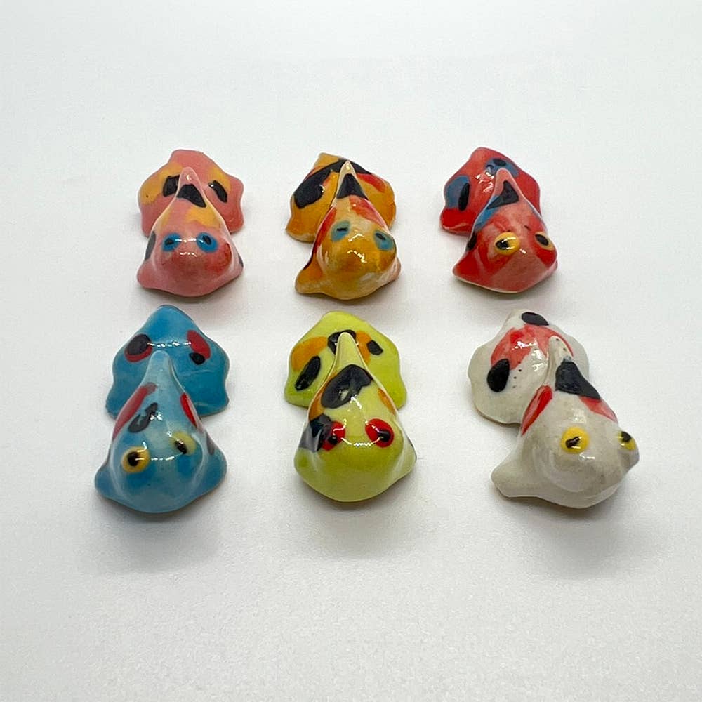 VIE - Wholesale Decorative Figurine - Mini Ceramic Figurine, Assorted Colour, Approx. 2cm18