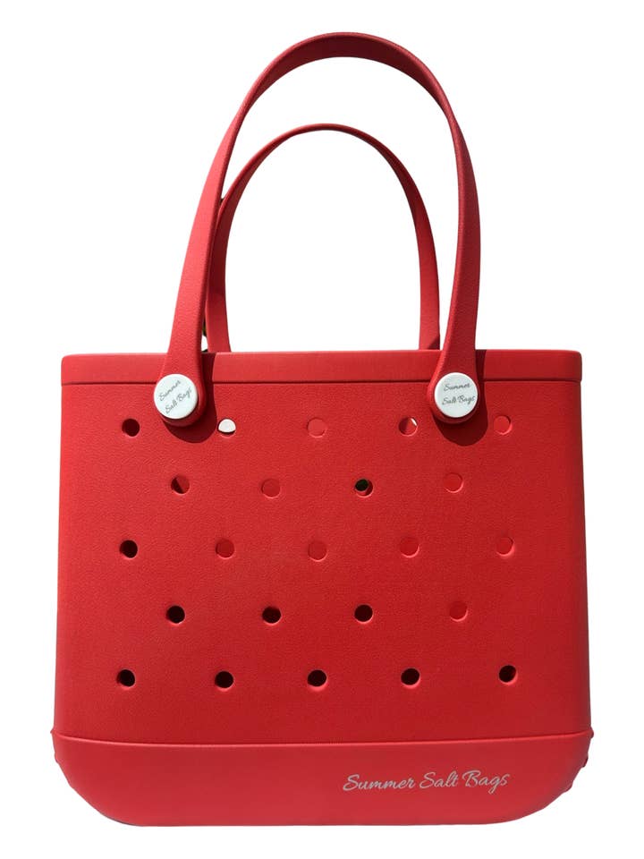 Medium Bag in Red for wholesale by Summer Salt bags