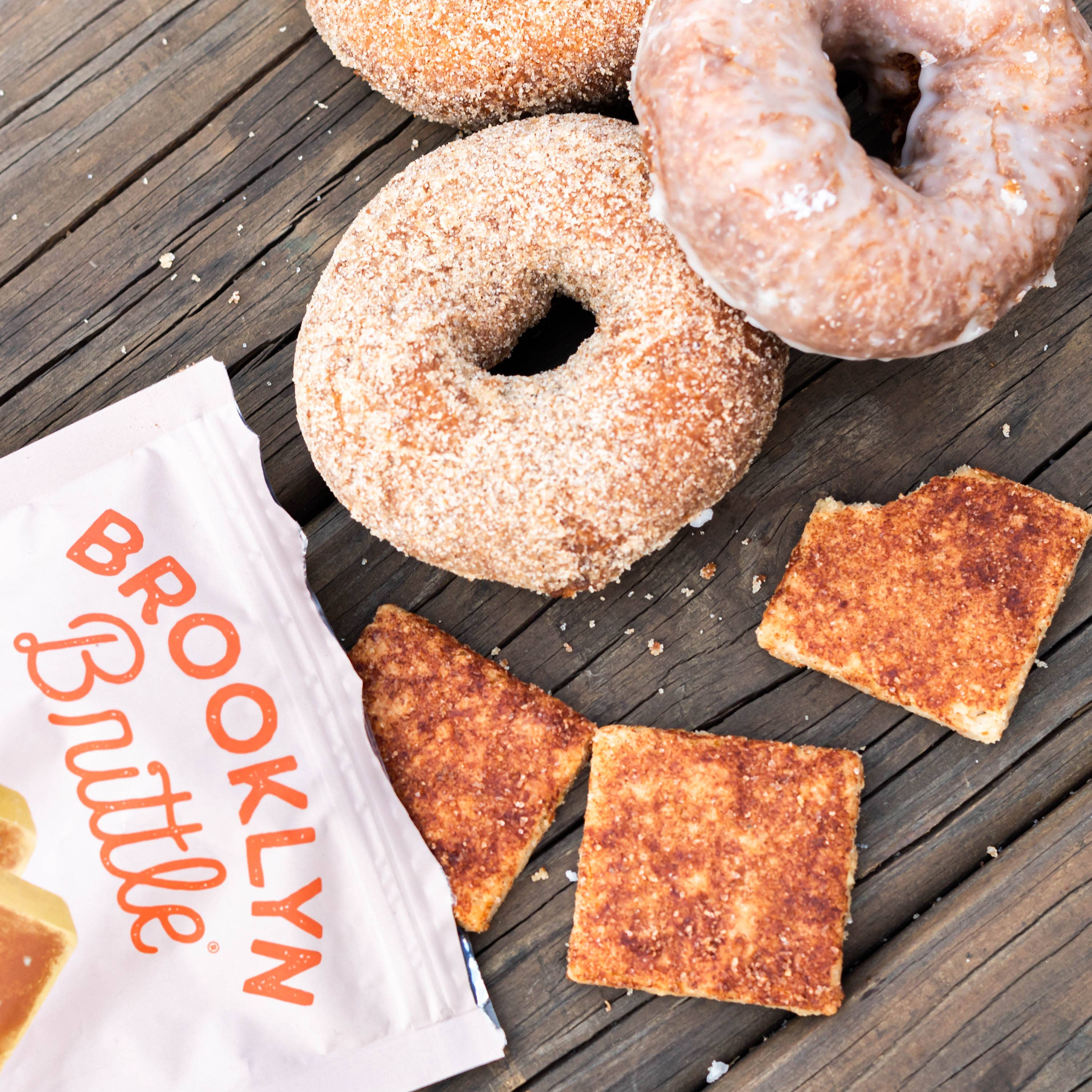 Brooklyn Brittle – wholesale Biscuit – Cinnamon Walnut Snack Pack - Grab & Go3